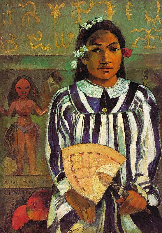 Paul Gauguin Merahi Metua No Teha'amana oil painting picture